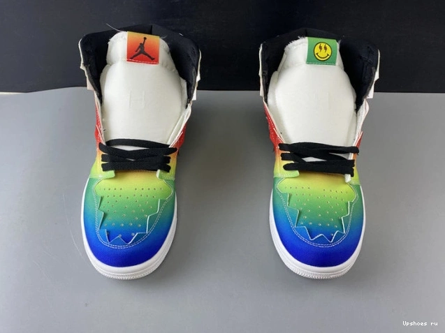 OG 1 "J BALVIN" HIGH JORDAN DC1786-125 BALVIN’S J AIR MULTI-COLOR 1104